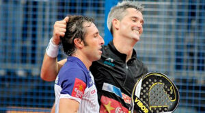 Lamperti y Maxi Gabriel jugando juntos